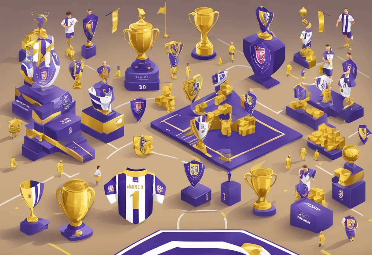 The scene depicts Maribor's achievements and trophies, with Acun ILICALI's team acquisition. Important details about Maribor football team